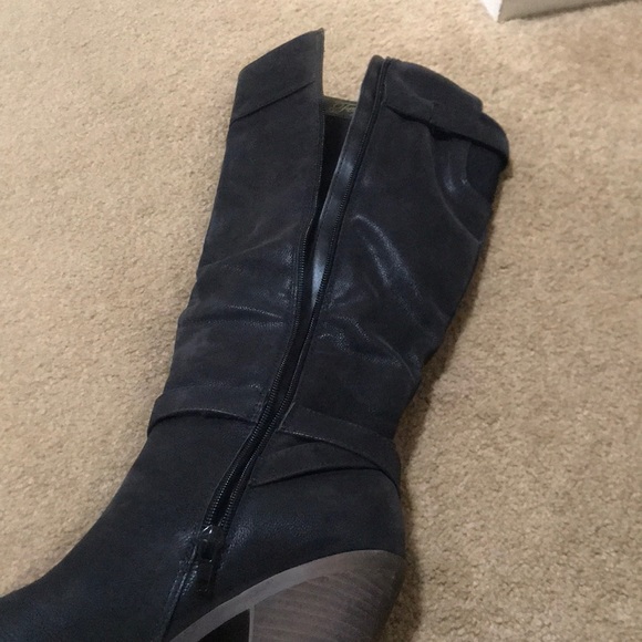 🌸NEW🌸 Fergie Fergalicious Warren Black Boots - Picture 15 of 15